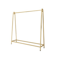 Présentoir de vêtements sur pied de style nordique minimaliste - Porte-chapeaux pour les magasins de mode féminine