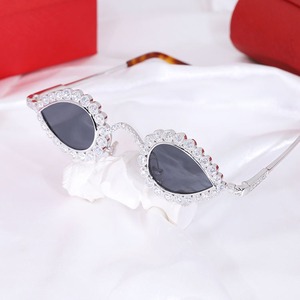 High End Diamond Moissanite Sunglasses Polarized UV400 <b>Eyewear</b> for Driving Vacation and Fashion Available for Sale - Product Image 5