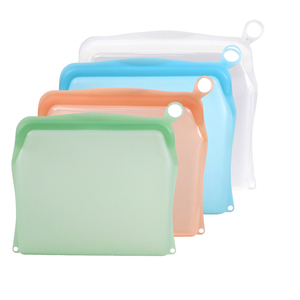 Sac de conservation alimentaire réutilisable en silicone de qualité alimentaire sans BPA, 500/1000/1500 ml, vente chaude - Product Image 1