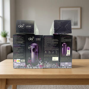 Désodorisant GODREJ 210ML X 6 Spray - FLORAL VIOLET VALLY BLOOM 50%-80% Ingrédient Actif pour la Maison, le Bureau et l'Hôtel Inde - Product Image 3