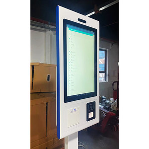 Siêu mỏng thức ăn nhanh Cửa hàng bánh cửa hàng Máy in hóa đơn Nhận dạng khuôn mặt bảng đứng đặt hàng tự dịch vụ <span class=keywords><strong>kiosk</strong></span> - Product Image 3