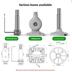 Led đa-hai lớp chỉ số báo động ánh sáng 12V ~ 220V Ba màu nhấp nháy máy tín hiệu ánh sáng âm thanh và ánh sáng báo động - Product Image 3