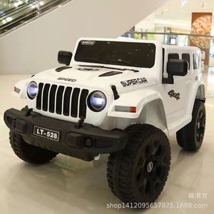 Red Children's Ride On Electric Jeep Car 12V7.0Ah Dual Drive Off Road Vehicle For 2-8 Years Old Kids Toy Car With Remote Control - Product Image 4