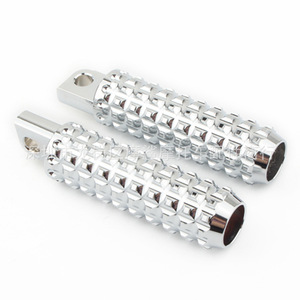 Pedal de Motocicleta Moshark de Aluminio Cromado para Modelos Harley Davidson - Product Image 1