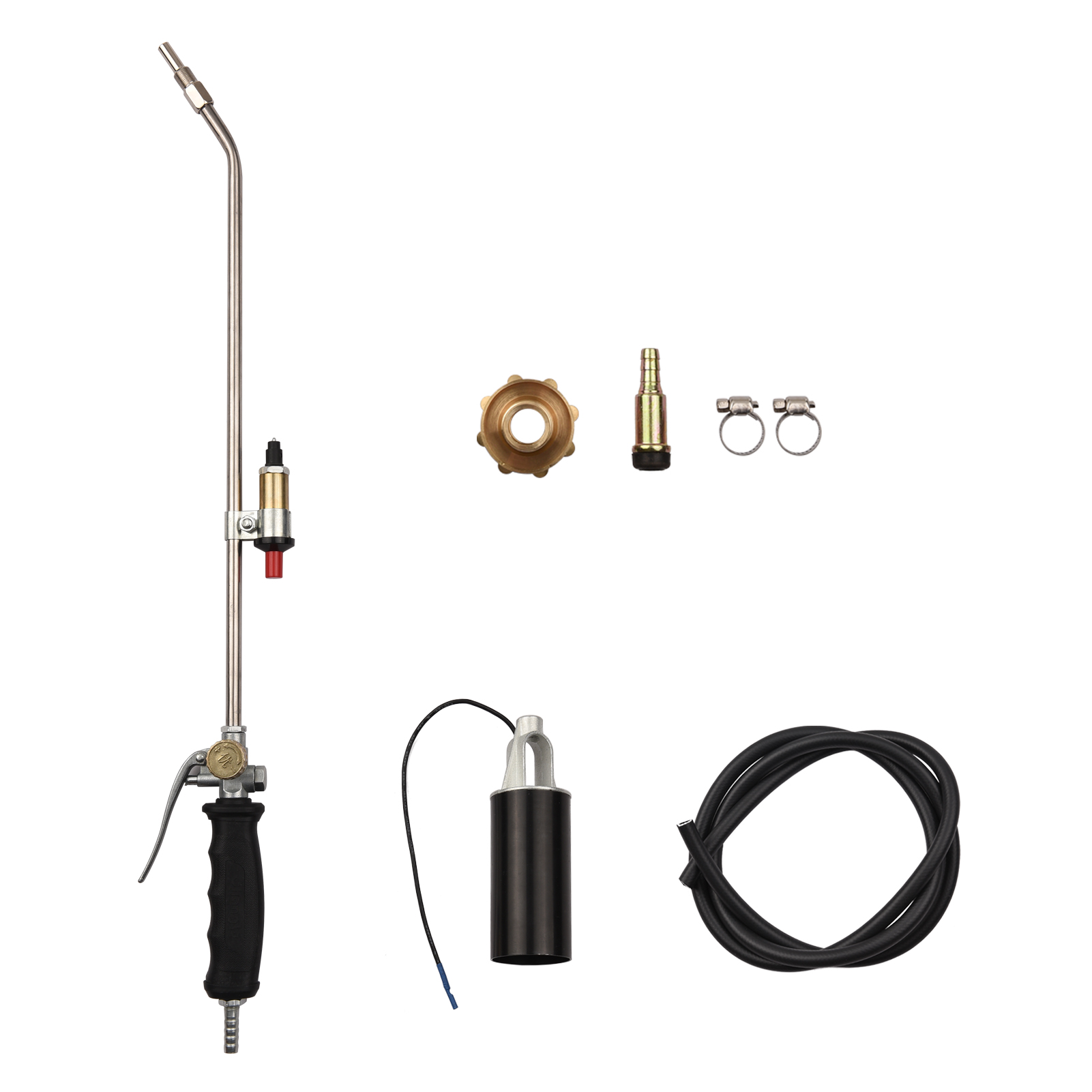 Пропановая горелка для сорняков с электронным выключателем зажигания, шланг 6,6 футов