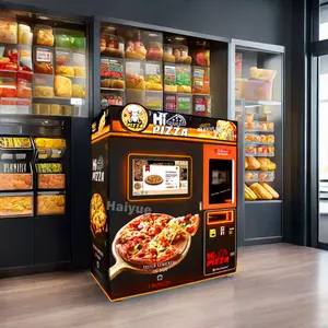 Smart Commercial Pizza Vending Machine Indoor Automatic Hot/Frozen Food With SDK Functionality