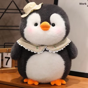 ตุ๊กตาเพนกวินน่ารัก ของเล่นตุ๊กตาผ้าโพลีเอสเตอร์นุ่ม ตุ๊กตากอดนอน ตุ๊กตาเด็ก ของขวัญวันเกิดและเทศกาลสำหรับเด็กชายและเด็กหญิง - Product Image 2