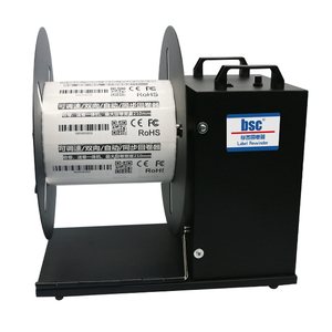 Máquina rebobinadora de etiquetas eléctrica de gran ancho de hasta 230mm, rebobinadora y desbobinadora de etiquetas multifunción controlada por velocidad - Product Image 1