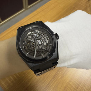 Reloj mecánico esqueleto de acero inoxidable completamente automático para hombre 2025, multifuncional, OEM, ODM, logotipo personalizado, hueco luminoso - Product Image 4