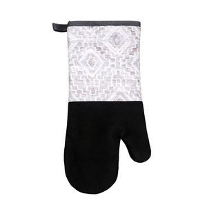 أدوات الخبز القطنية الإبداعية شعار مخصص المطبخ مقاومة للحرارة قفازات فرن القطن السميك - Product Image 2