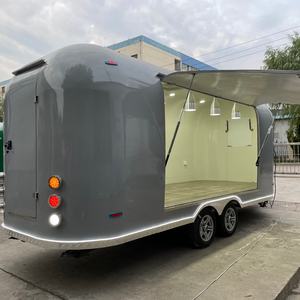 Qingdao Food Trailer Signs Led Fried Chicken Food Trucks y Trailers con cubierta - Product Image 3