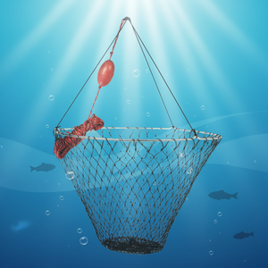 <span class=keywords><strong>Filet</strong></span> de piégeage en polyéthylène de 32 pouces pour la pêche au homard et aux crabes depuis des bateaux, des quais, des ponts ou des structures suspendues - Product Image 2