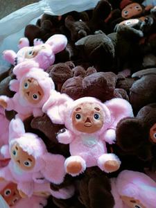 En STOCK, venta al por mayor, tamaño personalizado de color de juguete de peluche suave, mono de oreja grande, juguete de peluche ruso cheburashka - Product Image 2