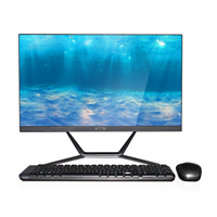 All in One Core I7 23.8 Inch LCD Desktop Computer DDR3 RAM Dual Core SSD+HDD Storage HD Graphics 4400