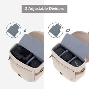 Bolsa de Cámara Personalizada, Funda de Lona <span class=keywords><strong>para</strong></span> Cámara SLR DSLR, Bolsa de Hombro <span class=keywords><strong>para</strong></span> Cámara con Cubierta Impermeable - Product Image 4