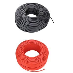 Cable Solar PV1-F de 4 mm² con Certificación TÜV, Cable Fotovoltaico de CC de 4 mm² con Cubierta de Cobre Estañado LSZH, Rojo y Negro, Precio de Fábrica - Product Image 2