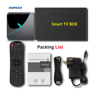 Apoyo PLEX RGB de luz inteligente tv caja Amlogic S905X3 A95X F3 Android 9,0 4k tv set top box 4gb de ram - Product Image 6