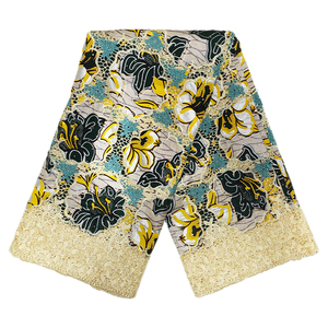 Tissu <span class=keywords><strong>en</strong></span> <span class=keywords><strong>dentelle</strong></span> Ankara brodé africain exquis, motifs floraux bleu-violet, <span class=keywords><strong>Pagne</strong></span>, tenue traditionnelle africaine, <span class=keywords><strong>pagne</strong></span> africain - Product Image 6