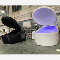 Grande cuve d'isolation pour relaxation corporelle, détoxification, capsules de privation sensorielle zéro gravité, hydrothérapie, méditation, fonction musicale, usage domestique