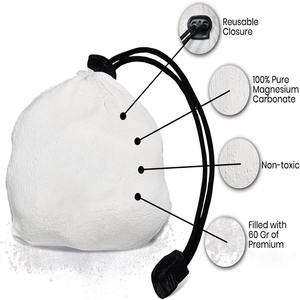 Balle de craie professionnelle pour la compétition, idéale pour la force athlétique, l'escalade, l'entraînement fonctionnel, la gym – Maintien fiable - Product Image 3