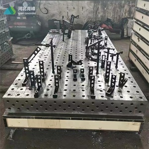 Table de soudage intelligente D28 D16 en acier moulé Station de soudage avec fixations Système de serrage Accessoires de gabarits - Product Image 6