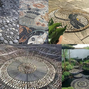 Chất Lượng Cao Tự Nhiên Cao Cấp Cobbles & Sỏi Màu Xanh Lá Cây Xây Dựng Bê Tông Sỏi Đá Cho Nhà Máy Chậu Vườn Nguồn Cung Cấp - Product Image 3