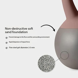 Huyo Gym - Equipo de Fitness, Pesas Rusas de PVC y Acero Rellenas de Arena para Entrenamiento de Cadera y Brazos, Pesas Suaves Antideslizantes para Uso Comercial - Product Image 5