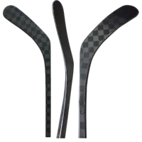 Bâton de hockey 100% fibre de carbone pour adulte, 60/62 pouces, ultra léger, 350g 380g, durable, flexible, pour la compétition et l'entraînement