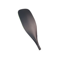 Pagaie en fibre de carbone hydrodynamique de qualité tournoi, personnalisée, avec lame haute cadence pour la course de kayak professionnelle