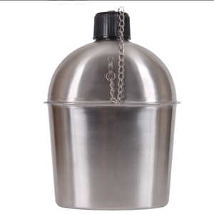 Cantimplora de acero inoxidable para acampar, cazar y viajar al aire libre - Product Image 2
