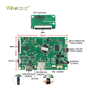 Pantalla LCD Circular de 5 Pulgadas, Alta Definición, Visualización Completa 1080x1080, Interfaz MIPI, Pantalla Redonda para Publicidad - Product Image 3