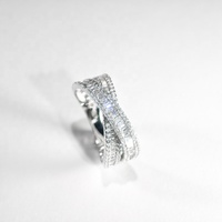 Bague double bande en argent sterling 925 de haute qualité GRA sertie de moissanite baguette glacée VVS couleur D, passe le testeur de diamant, pour femmes et hommes