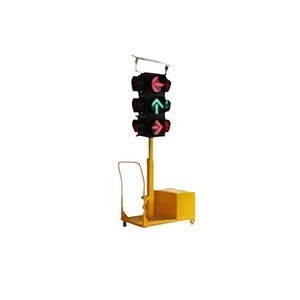 Semáforo Portátil Solar con Pantalla LED, Lámpara de Señalización de Advertencia para Obras Viales - Product Image 4