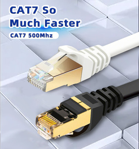 สายอีเธอร์เน็ตแบบแบน Cat7 32AWG STP LSZH จากโรงงานจีน ราคาโรงงาน สั่งซื้อจำนวนมาก สายแพทช์แลนความเร็วสูง คุณภาพเทียบเท่า Siemo - Product Image 4