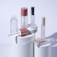 Emballage portable pour correcteur mat, flacons de gloss à lèvres en PET personnalisables en volume pour correcteur liquide