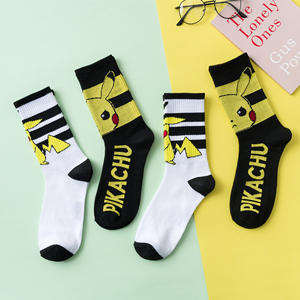 <span class=keywords><strong>2022</strong></span> nouveau Style de mode Anime chaussettes populaires drôle Cartoon Jacquard coton respirant hommes joyeux <span class=keywords><strong>bande</strong></span> dessinée chaussettes - Product Image 1