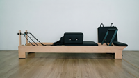 MJD Site Arrangement Ergonomic Pilates Reformer, Équipement d'entraînement robuste pour la mise en place d'équipements de fitness en entreprise