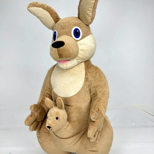 Zoo animale modello canguro mascotte <span class=keywords><strong>Costume</strong></span> 2m gonfiare tessuto sacchetto canguro tute <span class=keywords><strong>Costume</strong></span> per le attività Anime - Product Image 1