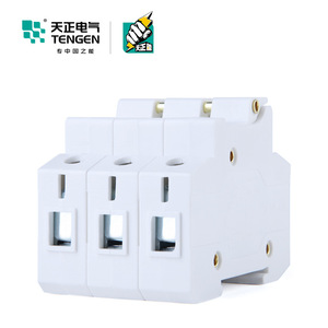 Tengen Rt18-32ตัวยึดฟิวส์3P 10X38mm 32A 690V ~ ฐานฟิวส์ฝาทรงกระบอก - Product Image 3