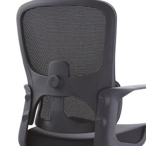 Cadeira de Escritório de Malha com Design Moderno e Suporte Lombar Ajustável Cadeira Giratória de Trabalho com Braços Fixos para Home <span class=keywords><strong>Office</strong></span> - Product Image 4