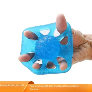 Esercizio per Dita a 8 Fori, Allenatore per Estensione delle Dita, Attrezzo Morbido Elastico in TPE per Rafforzare la Presa - Product Image 2