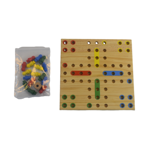 Gioco da tavolo a scacchi in legno 4 giocatori gioco cross and <span class=keywords><strong>circle</strong></span> - Product Image 3