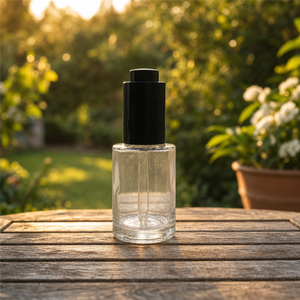 Leak Proof Empty Transparent <b>Glass</b> <b>Dropper</b> <b>Bottle</b> for Pure Essential Oils Aromatherapy Liquid Packaging - Product Image 1