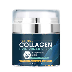 Crème hydratante au rétinol et au collagène 50 ml anti-âge pour hommes - Product Image 5