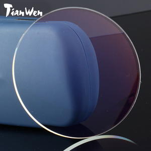 Tianwen toa kính mắt 1.56 HMC nhựa kính tầm nhìn duy nhất aspheric ống kính rõ ràng uv420 70mm đường kính Polycarbonate quang học - Product Image 6