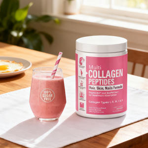 OEM/ODM En Çok Satan Özel Marka Peptit Tozu, Kolajen ve Probiyotik Karışımı İçeren Hidrolize Kolajen - Product Image 1