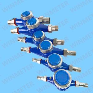 <span class=keywords><strong>Compteur</strong></span> de débit multi-jets DN20 à cadran sec R100 en fonte IP68 à réglage externe pour chantier, homologué CE Classe B, Moyen-Orient - Product Image 4