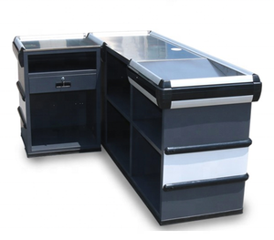 Comptoir de <span class=keywords><strong>caisse</strong></span> de supermarché Dragonshelf, table de <span class=keywords><strong>caisse</strong></span> enregistreuse, bureau de caissier - Product Image 1