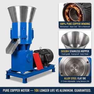 Máquina Compacta para Producción de Pienso en Pellets para Aves de Corral y Ganado, 200-400 kg/h, <span class=keywords><strong>Jordan</strong></span>, con Manual de Operación en Video y 1 Año de Garantía - Product Image 4