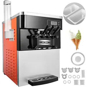 Top Fashion 20L 110v machine ice cream soft/price ice cream machine